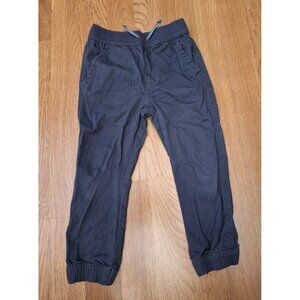 Garanimals Toddler Boys Khaki Blue Ripstop Elastic Hems Jogger Pants Size 4T
